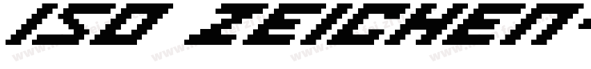 ISO ZEICHEN字体转换
